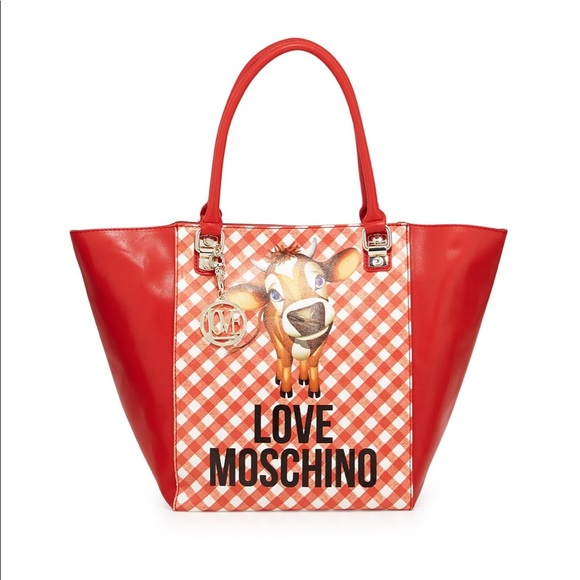 love moschino bags tote
